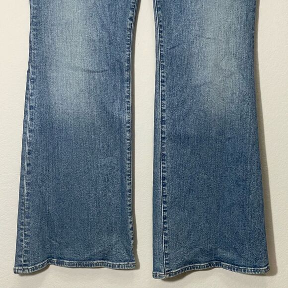 Madewell Skinny Flare High Rise Jeans in Fairson Wash Size 33 NWT - Picture 13 of 16